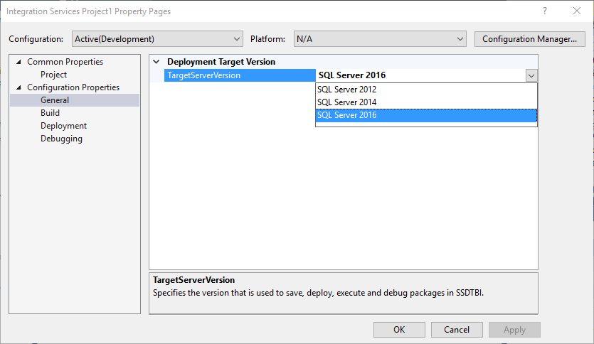 Visual Studio SQL Server versioning